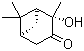 structure of CAS# 24047-72-1, (1R,2R,5R)-(+)-2-Hydroxy-3-pinanone;(1R,2R,5R)-2-Hydroxy-2,6,6-trimethyl-bicyclo[3.1.1]heptan-3-one