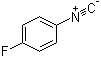 1-Fluoro-4-isocyanobenzene molecular structure (CAS 24075-34-1)