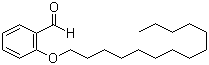 structure of CAS# 24083-20-3, 2-Tetradecyloxybenzaldehyde