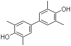 structure of CAS# 2417-04-1, 2,2',6,6'-Tetramethyl-4,4'-biphenol;4-(4-Hydroxy-3,5-dimethyl-phenyl)-2,6-dimethyl-phenol