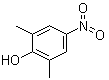 structure of CAS# 2423-71-4, 2,6-Dimethyl-4-nitrophenol;4-Nitro-2,6-dimethylphenol; 4-Nitro-2,6-xylenol; NSC 2990