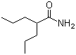 结构式 CAS# 2430-27-5, 丙戊酰胺; 2-丙基戊酰胺; 二丙基乙酰胺