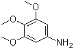 结构式 CAS# 24313-88-0, 3,4,5-三甲氧基苯胺