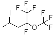 structure of CAS# 243139-56-2, 1,1,1,2-Tetrafluoro-4-iodo-2-(trifluoromethoxy)pentane