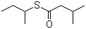 sec-Butyl thioisovalerate molecular structure (CAS 2432-91-9)