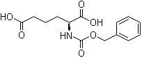 N-Benzyloxycarbonyl-L-alpha-aminoadipic acid molecular structure (CAS 24325-14-2)