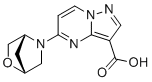 structure of CAS# 2434843-97-5, 5-[(1R,4R)-2-oxa-5-azabicyclo[2.2.1]heptan-5-yl]pyrazolo[1,5-a]pyrimidine-3-carboxylic acid;5-[(1R,4R)-2-oxa-5-azabicyclo[2.2.1]heptan-5-yl]pyrazolo[1,5-a]pyrimidine-3-carboxylic acid
