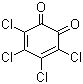 Tetrachloro-o-benzoquinone molecular structure (CAS 2435-53-2)