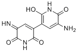 structure of CAS# 2435-59-8, Indigoidine;3-(5-amino-2-hydroxy-6-oxo-1H-pyridin-3-yl)-5-iminopyridine-2,6-dione