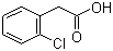 邻氯苯乙酸分子结构 (CAS 2444-36-2)