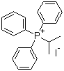 structure of CAS# 24470-78-8, Isopropyltriphenylphosphonium iodide;(1-Methylethyl)triphenylphosphonium iodide; Triphenylisopropylphosphonium iodide