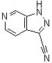 结构式 CAS# 245325-34-2, 1H-吡唑并[3,4-c]吡啶-3-甲腈