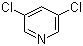 3,5-Dichloropyridine molecular structure (CAS 2457-47-8)