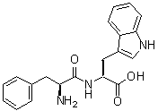 structure of CAS# 24587-41-5, L-Phenylalanyl-L-tryptophan;Phenylalanyltryptophan