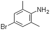 4-溴-2,6-二甲基苯胺分子结构 (CAS 24596-19-8)