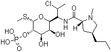 克林霉素磷酸酯分子结构 (CAS 24729-96-2)