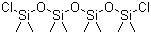 1,7-Dichlorooctamethyltetrasiloxane molecular structure (CAS 2474-02-4)