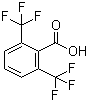 structure of CAS# 24821-22-5, 2,6-Bis(trifluoromethyl)benzoic acid;2,6-Di(trifluoromethyl)benzoic acid