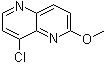 structure of CAS# 249889-68-7, 4-Chloro-6-methoxy-1,5-naphthyridine;8-Chloro-2-(methyloxy)-1,5-naphthyridine; 8-Chloro-2-methoxy-1,5-naphthyridine