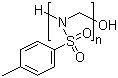 结构式 CAS# 25035-71-6, 对甲苯磺酰胺甲醛树脂