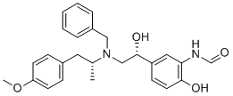 structure of CAS# 2514947-17-0, Formoterol Impurity H;N-(5-((1R)-2-(Benzyl((1R)-2-(4-methoxyphenyl)-1-methylethyl)amino)-1-hydroxyethyl)-2-hydroxyphenyl)formamide