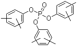结构式 CAS# 25155-23-1, 磷酸三(二甲苯)酯; 磷酸二甲酚酯
