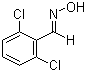 structure of CAS# 25185-95-9, 2,6-Dichlorobenzaldoxime;2,6-Dichlorobenzaldehyde oxime