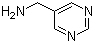 structure of CAS# 25198-95-2, 5-Aminomethylpyrimidine