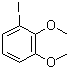 structure of CAS# 25245-33-4, 1-Iodo-2,3-dimethoxybenzene;2,3-Dimethoxy-1-iodobenzene; 2,3-Dimethoxyiodobenzene; 3-Iodoveratrole