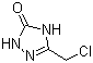 structure of CAS# 252742-72-6, 3-Chloromethyl-1,2,4-triazolin-5-one;5-Chloromethyl-2,4-dihydro-[1,2,4]triazol-3-one