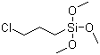 3-Chloropropyltrimethoxysilane molecular structure (CAS 2530-87-2)