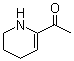 structure of CAS# 25343-57-1, 2-Acetyl-1,4,5,6-tetrahydropyridine;1,4,5,6-Tetrahydro-2-acetopyridine