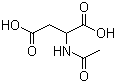 structure of CAS# 2545-40-6, N-Acetyl-DL-aspartic acid