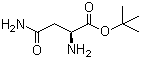 structure of CAS# 25456-86-4, L-Asparagine tert-butyl ester;tert-Butyl 2,4-diamino-4-oxobutanoate; H-Asn-OtBu