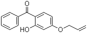 4-Allyloxy-2-hydroxybenzophenone molecular structure (CAS 2549-87-3)