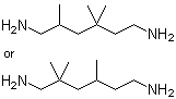 structure of CAS# 25513-64-8, Trimethylhexamethylenediamine;Vestamin TMD; Vestamine TMD