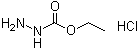 Carbazic acid ethyl ester monohydrochloride molecular structure (CAS 25544-75-6)