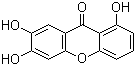 1,6,7-三羟基氧杂蒽酮分子结构 (CAS 25577-04-2)