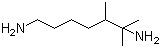5,6-Dimethylheptane-1,6-diamine molecular structure (CAS 25620-58-0)