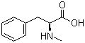 structure of CAS# 2566-30-5, N-Methyl-L-phenylalanine