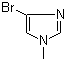 4-Bromo-1-methyl-1H-imidazole molecular structure (CAS 25676-75-9)