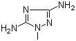 structure of CAS# 25688-67-9, 1-Methylguanazole;1-Methyl-1H-1,2,4-triazole-3,5-diamine