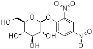 2,4-Dinitrophenyl D-glucopyranoside molecular structure (CAS 25775-97-7)