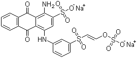 Reactive Blue 19 molecular structure (CAS 2580-78-1)