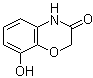 8-Hydroxy-2H-1,4-benzoxazin-3(4H)-one molecular structure (CAS 258532-76-2)