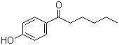 structure of CAS# 2589-72-2, 4-(Hydroxyphenyl)-1-heptanone;4'-Hydroxy-n-hexanophenone; p-Hydroxyhexanophenone