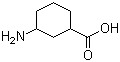 3-Aminocyclohexanecarboxylic acid molecular structure (CAS 25912-50-9)