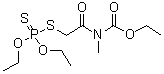 结构式 CAS# 2595-54-2, 灭蚜磷; 灭蚜蜱