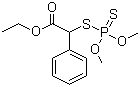 结构式 CAS# 2597-03-7, 稻丰散; 2-[(二甲氧基硫代膦酰)硫基]苯乙酸乙酯