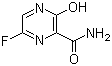 结构式 CAS# 259793-96-9, 6-氟-3-羟基吡嗪-2-甲酰胺
